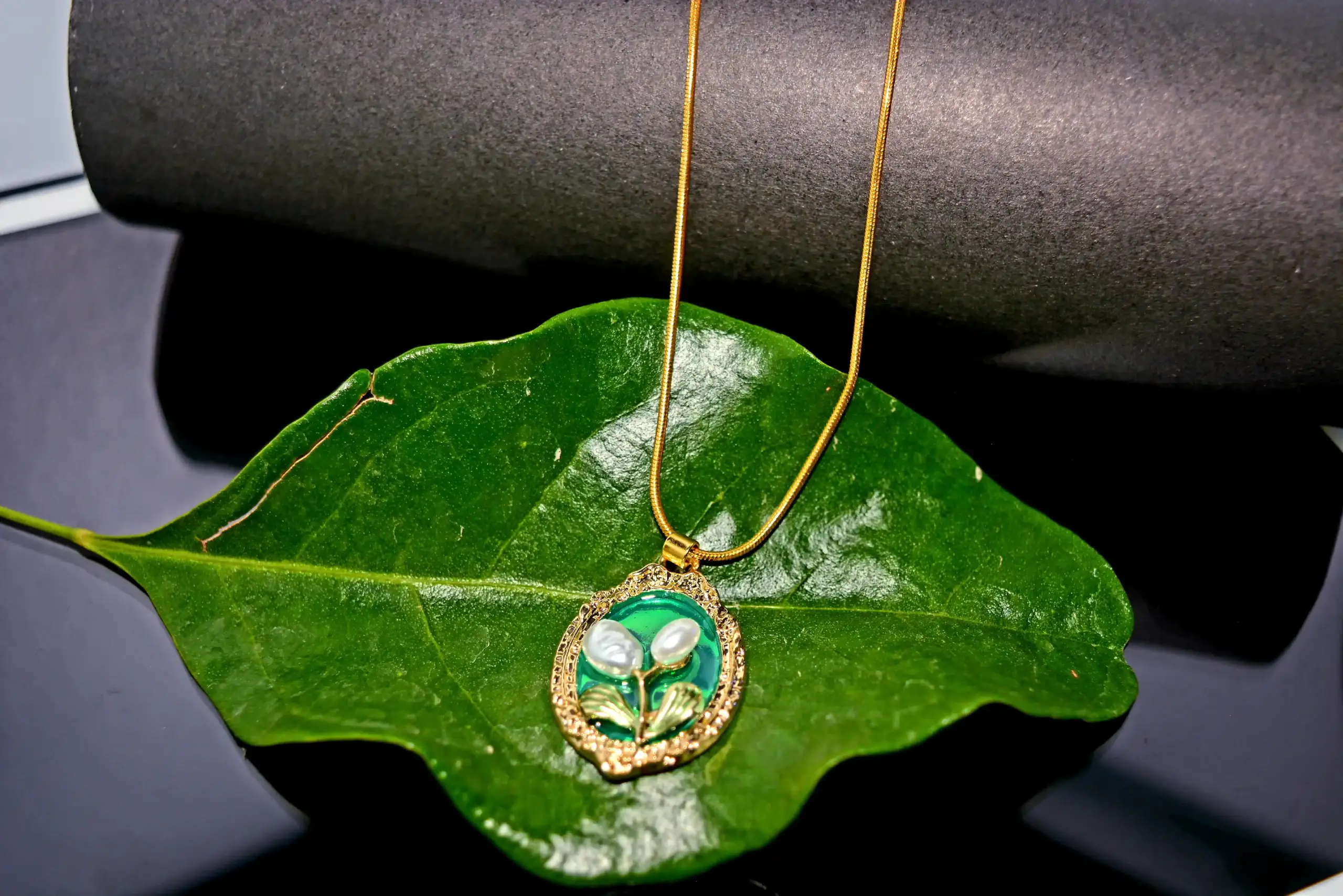 Epoxy Pendant Necklace - Image 10