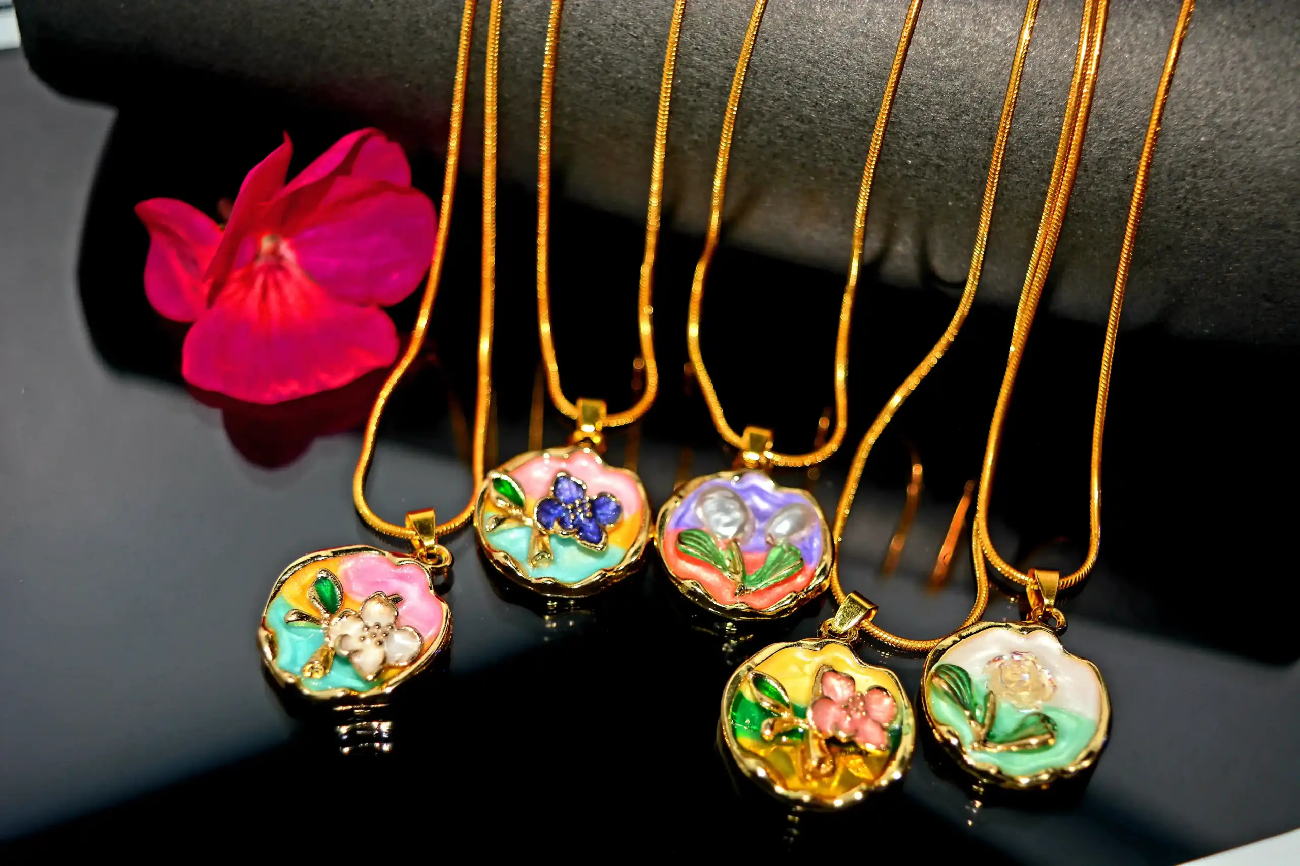 Epoxy Pendant Necklace - Image 11