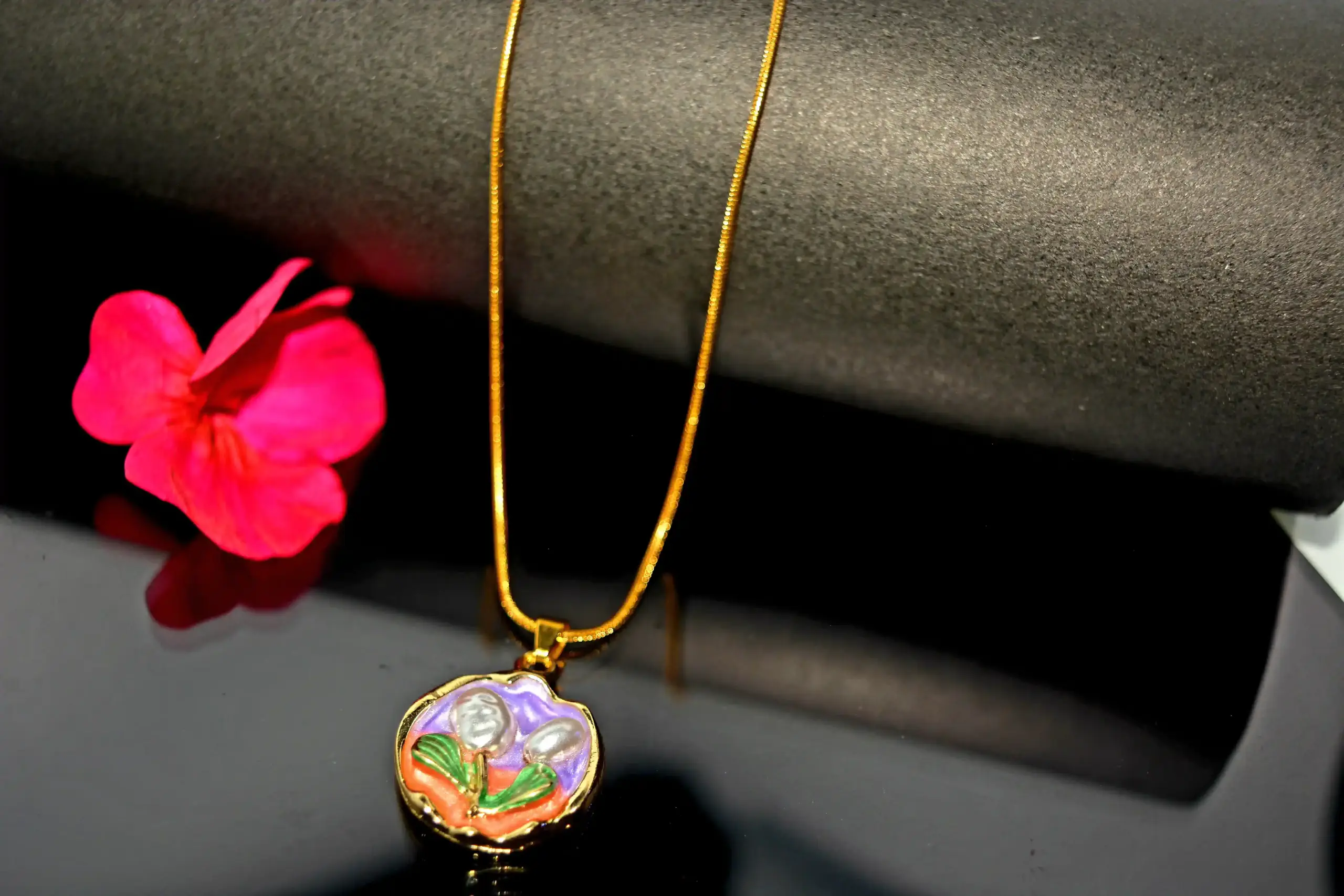 Epoxy Pendant Necklace - Image 13