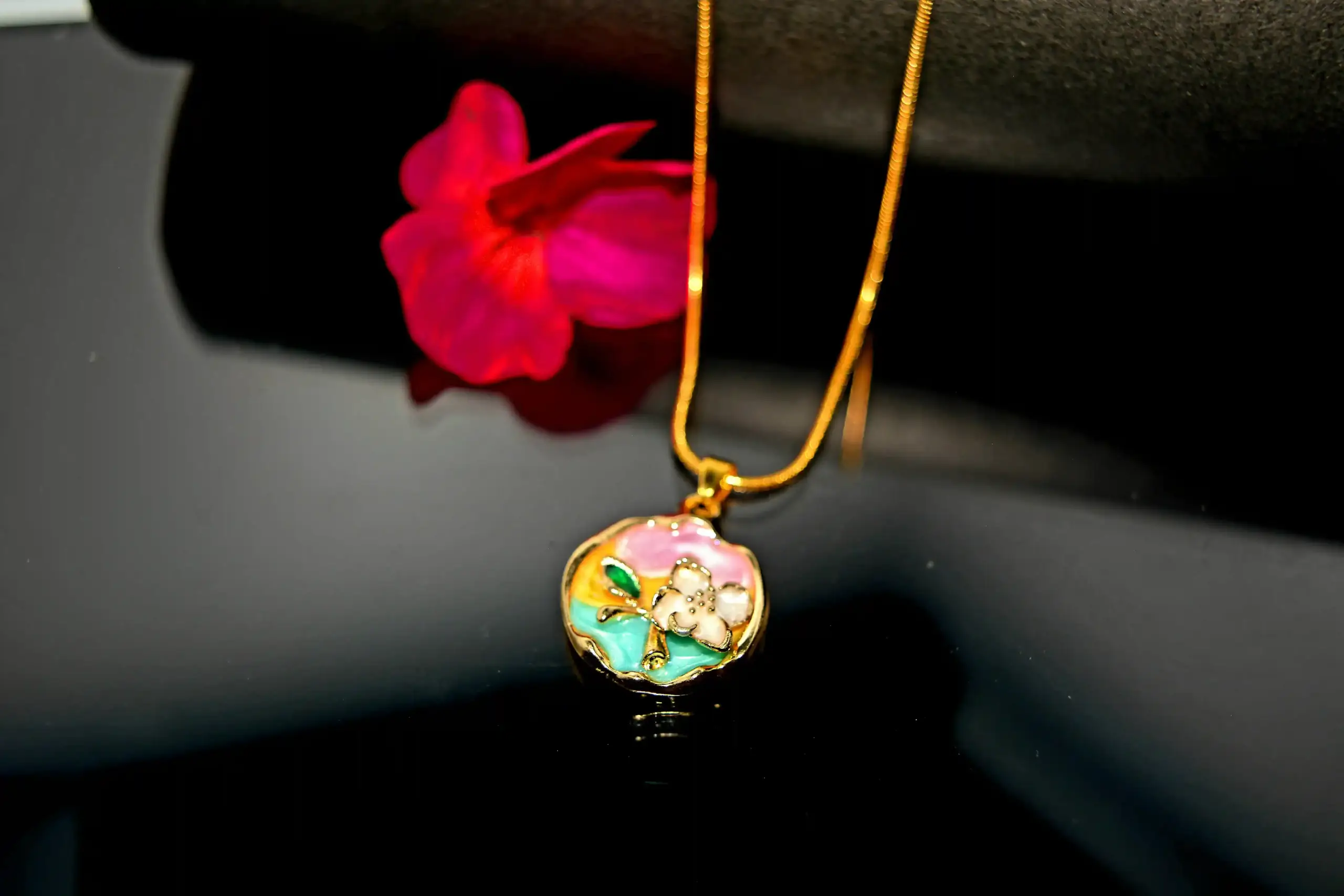 Epoxy Pendant Necklace - Image 19