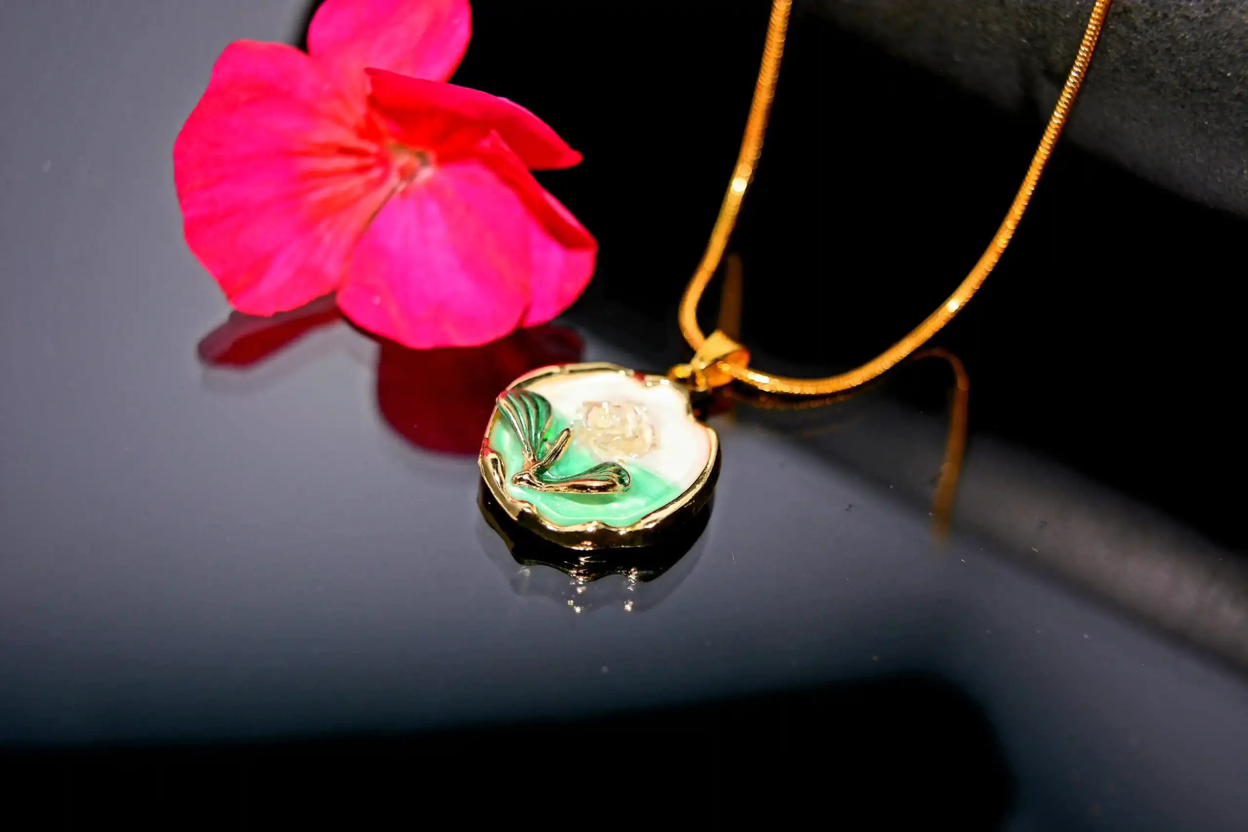 Epoxy Pendant Necklace - Image 20