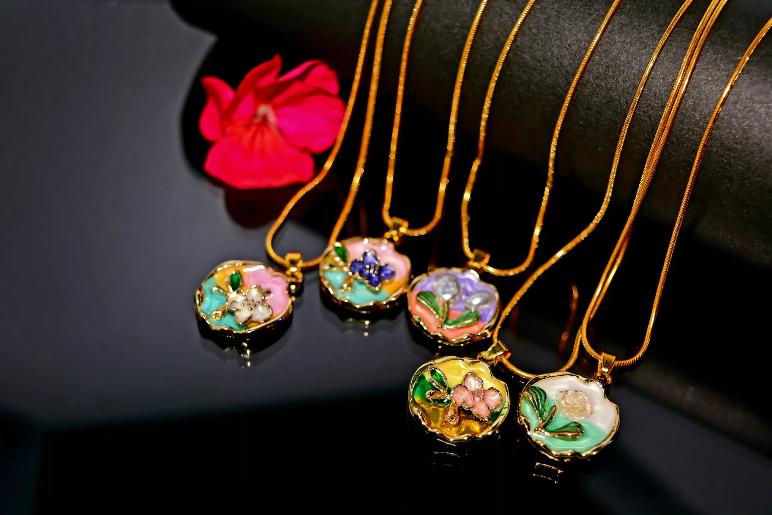 Epoxy Pendant Necklace - Image 25