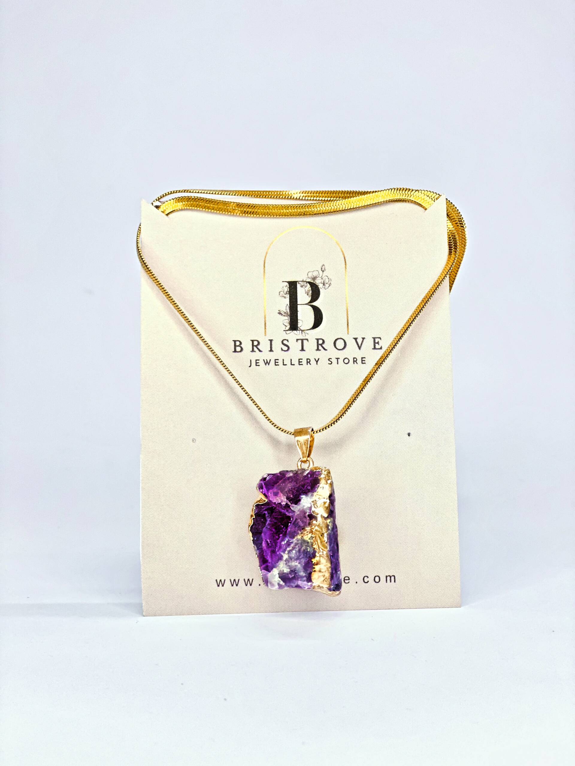 Amethyst Aura Pendant