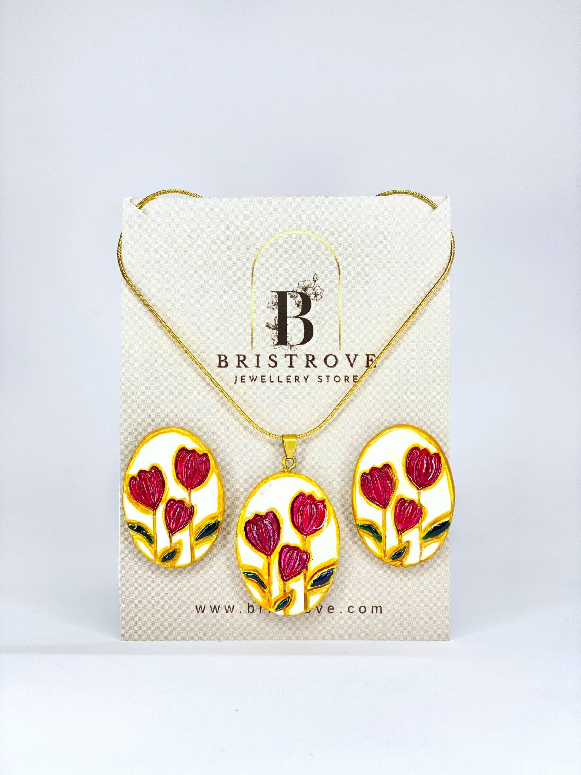 Midnight Blossom Set (White)