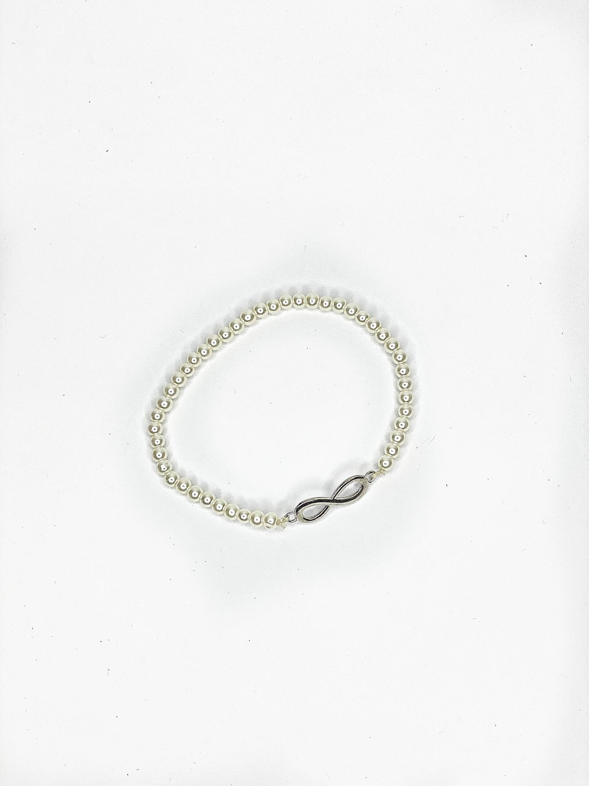 Pearl Charm Bracelet