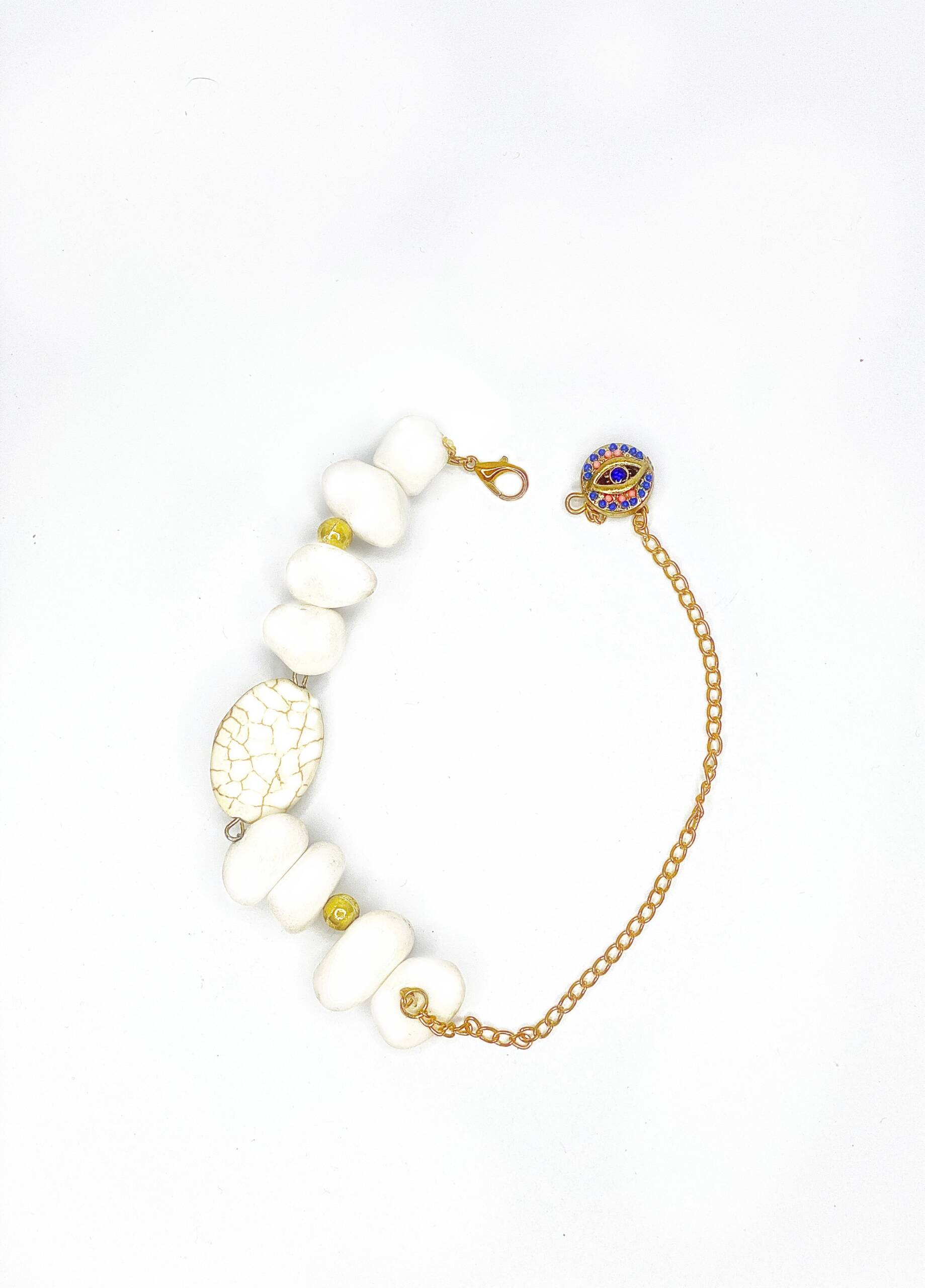 White Stone & Bracelet