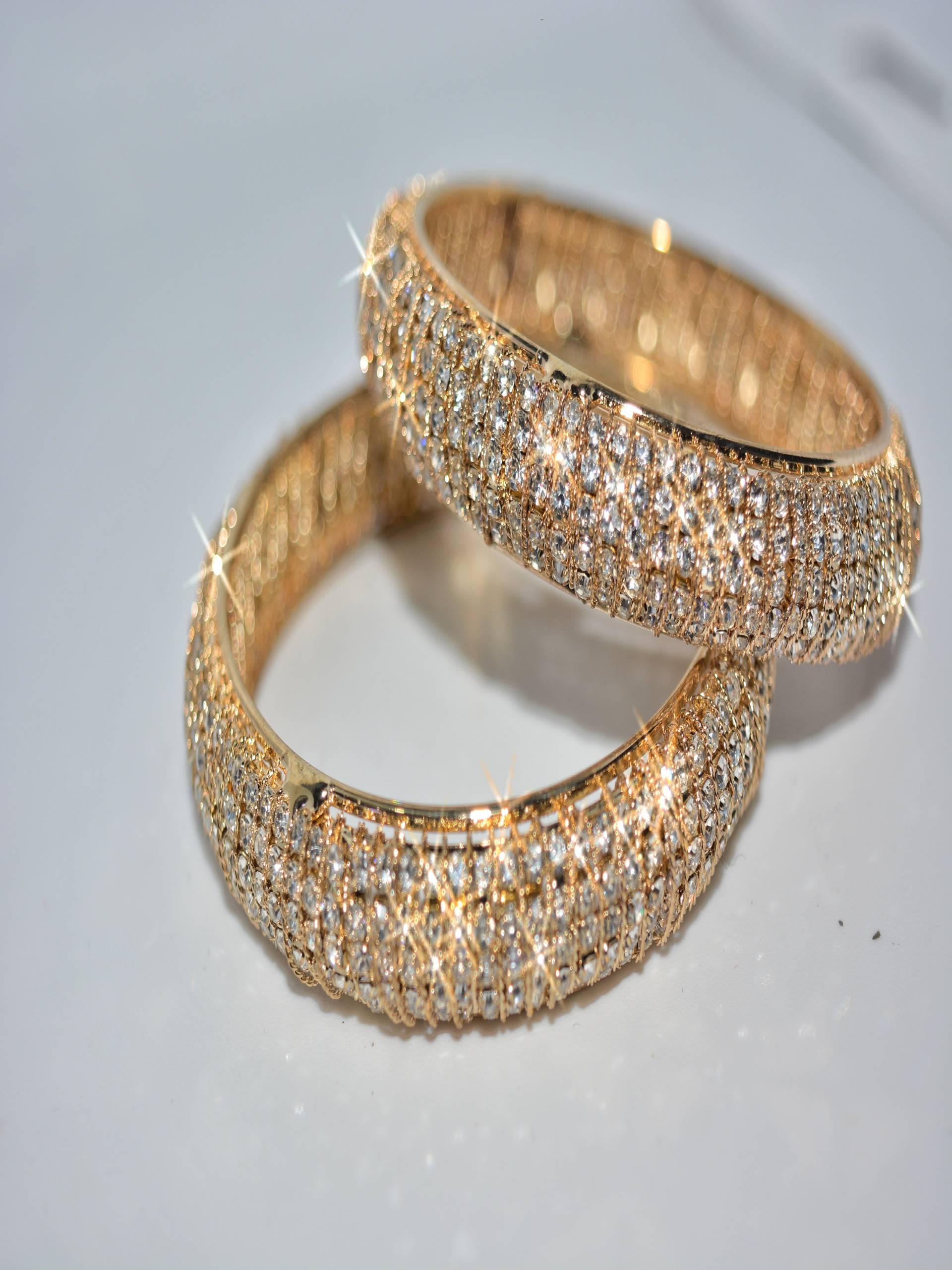 Diamond Bangles