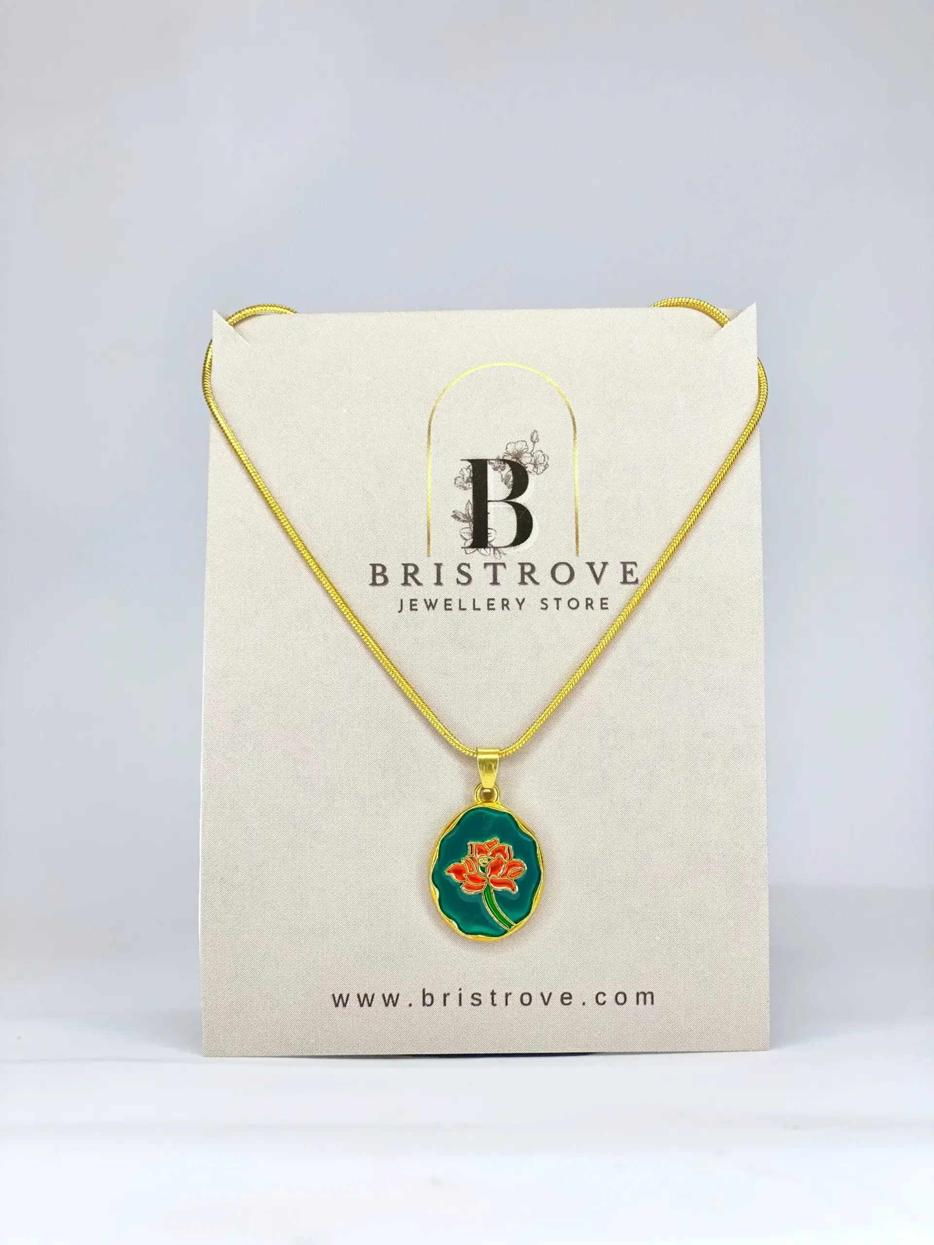 Emerald Bloom Pendant