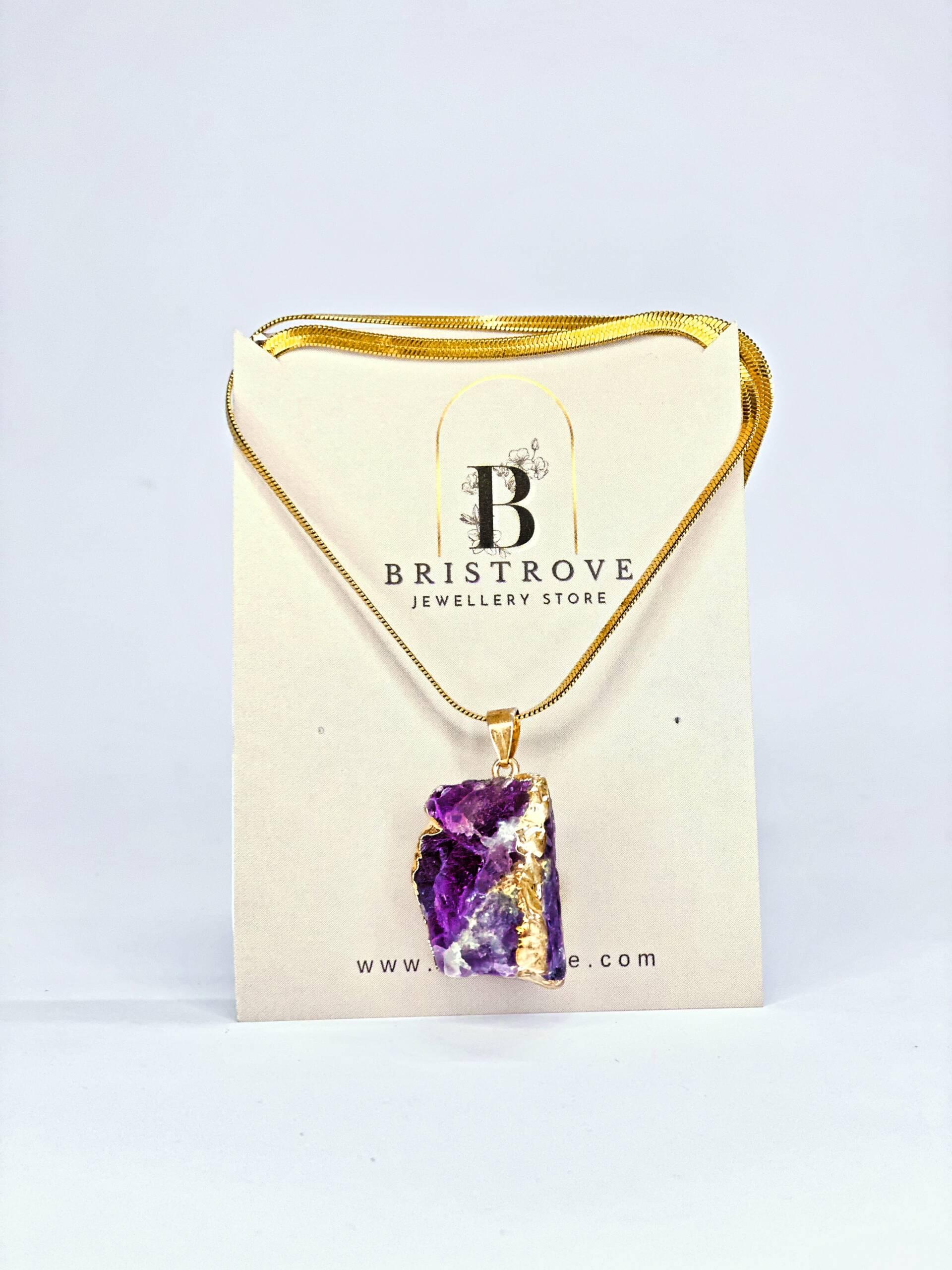 Amethyst Aura Pendant