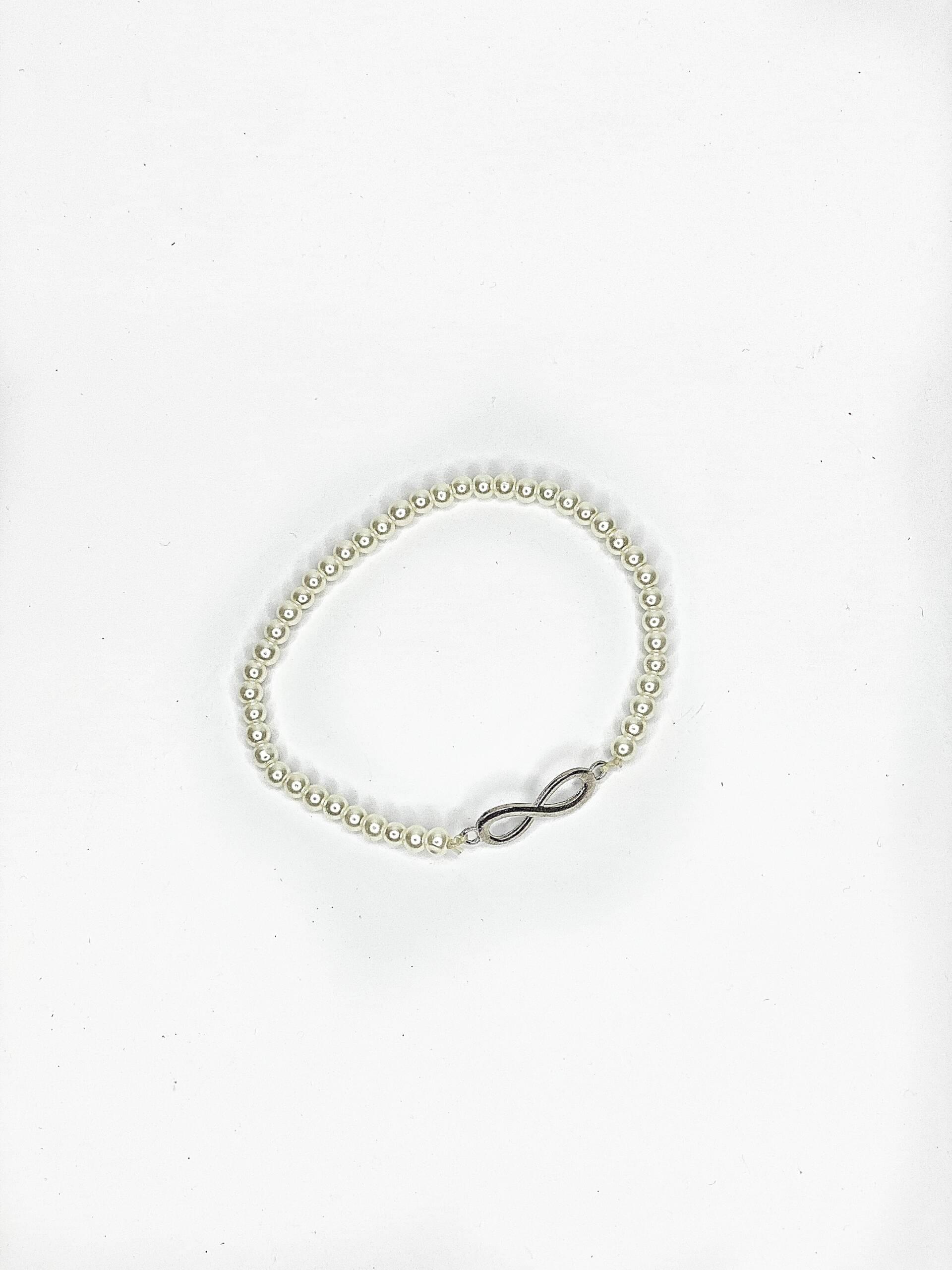 Pearl Charm Bracelet