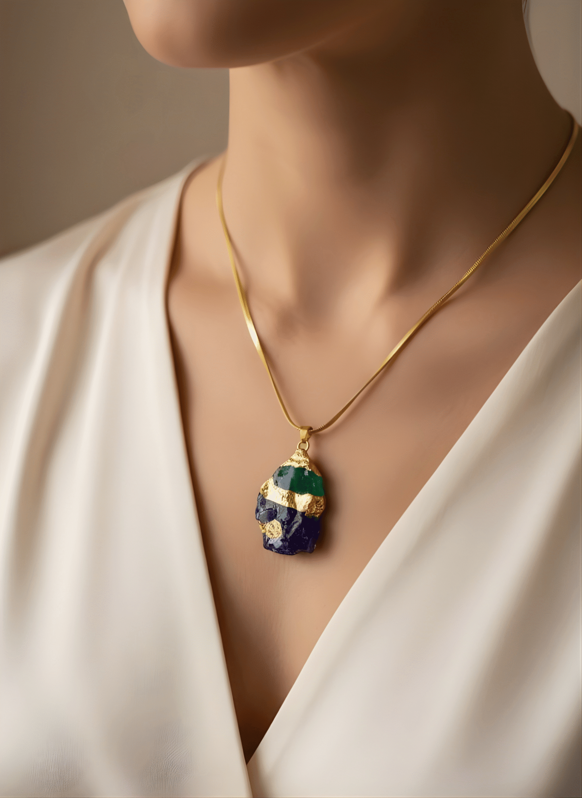 Emerald Amethyst  Pendant - Image 2