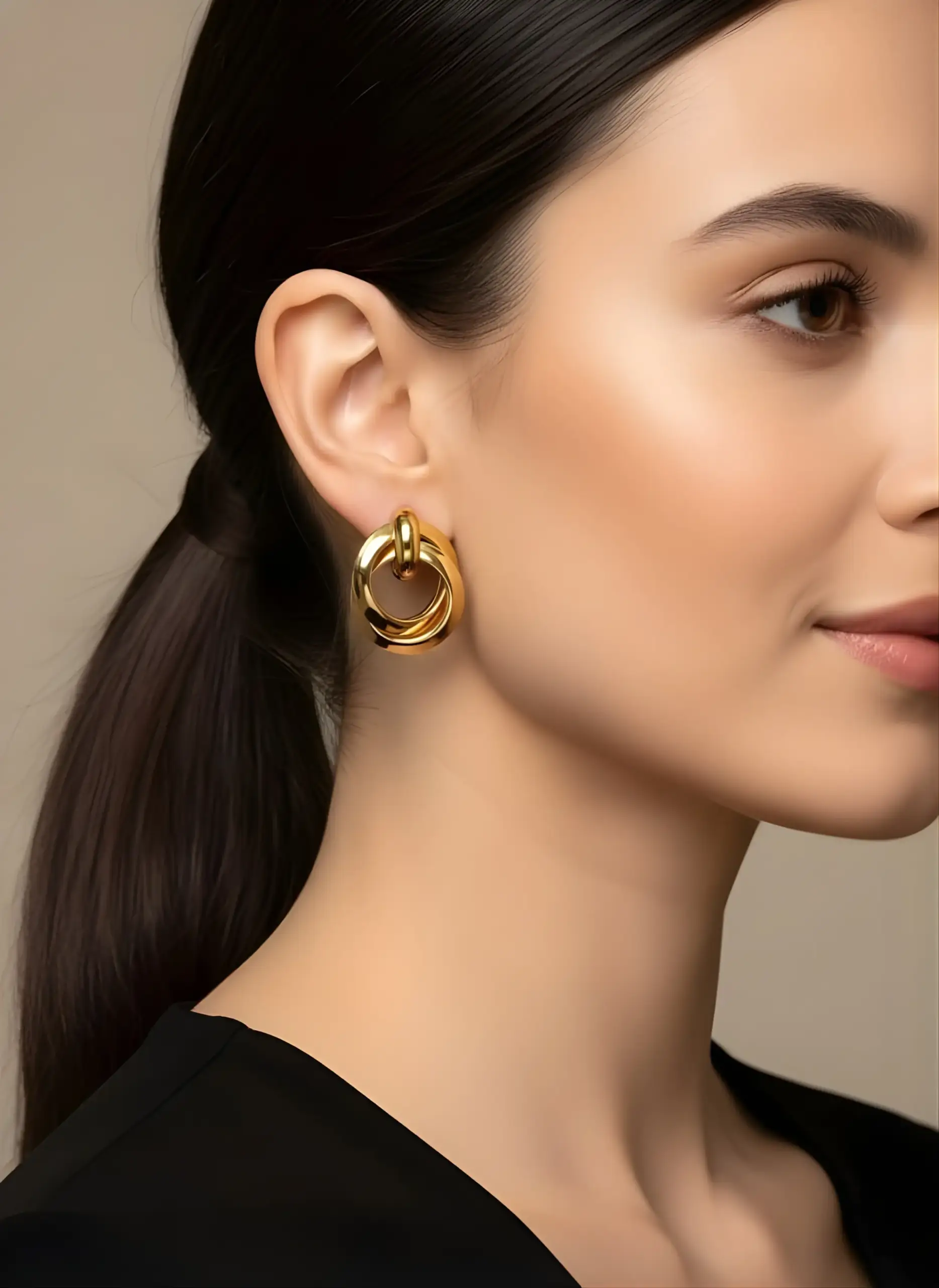 Chunky Gold Interlocks - Image 2